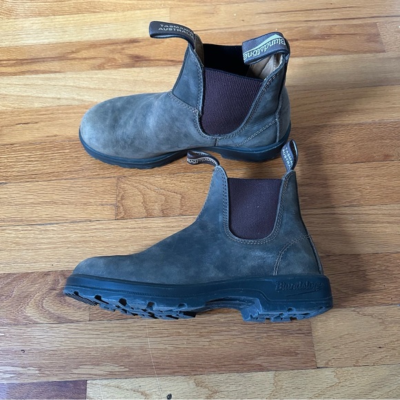 Brown Blundstone 585 Chelsea Boots Size 4 Aus - Picture 4 of 7